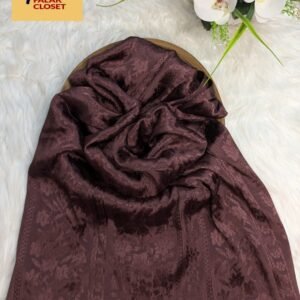 Cobalt Silk Hijab