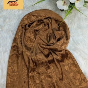 Cobalt Silk Hijab