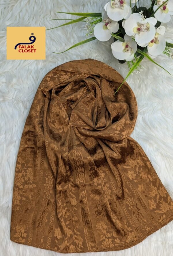 Cobalt Silk Hijab