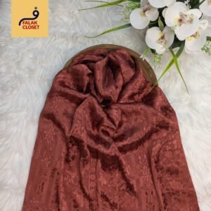 Cobalt Silk Hijab