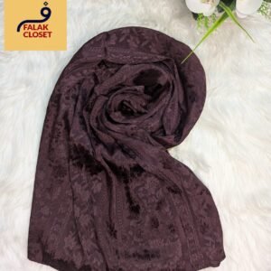 Cobalt Silk Hijab