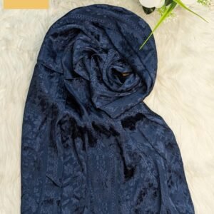 Cobalt Silk Hijab
