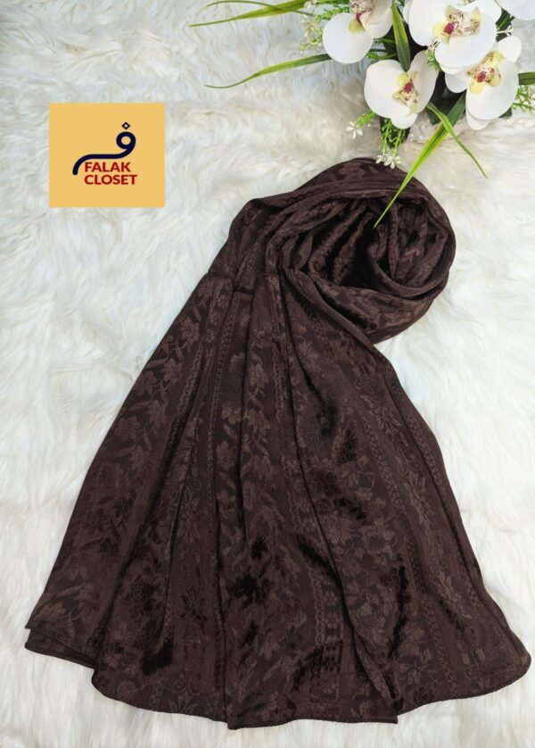 Cobalt Silk Hijab