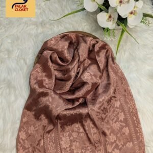 Cobalt Silk Hijab