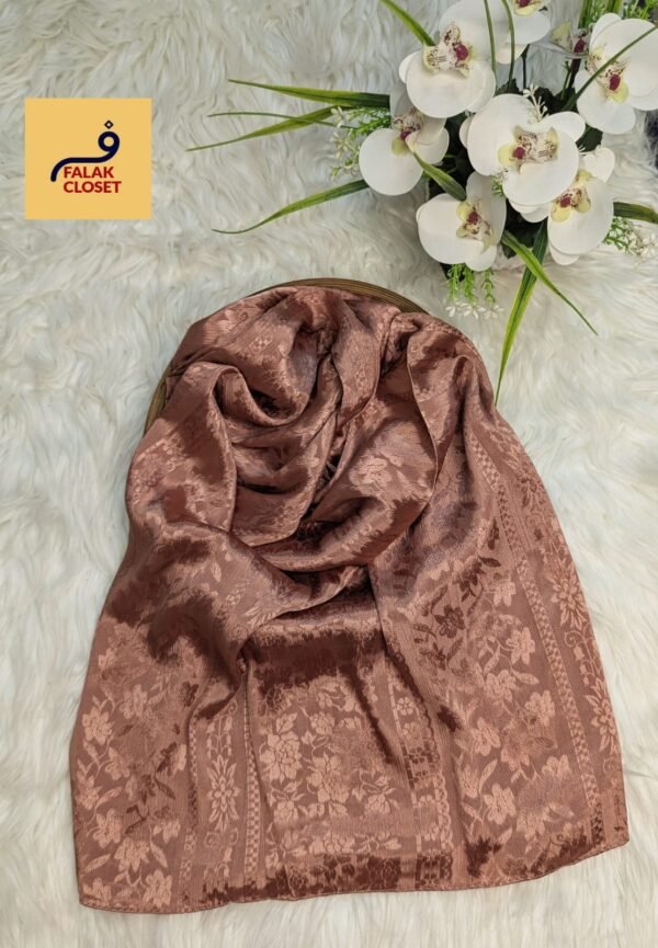 Cobalt Silk Hijab