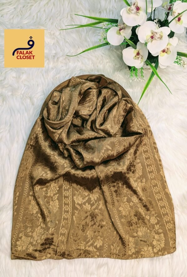 Cobalt Silk Hijab
