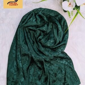 Cobalt Silk Hijab