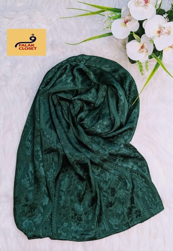 Cobalt Silk Hijab