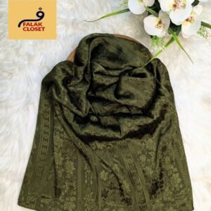 Cobalt Silk Hijab