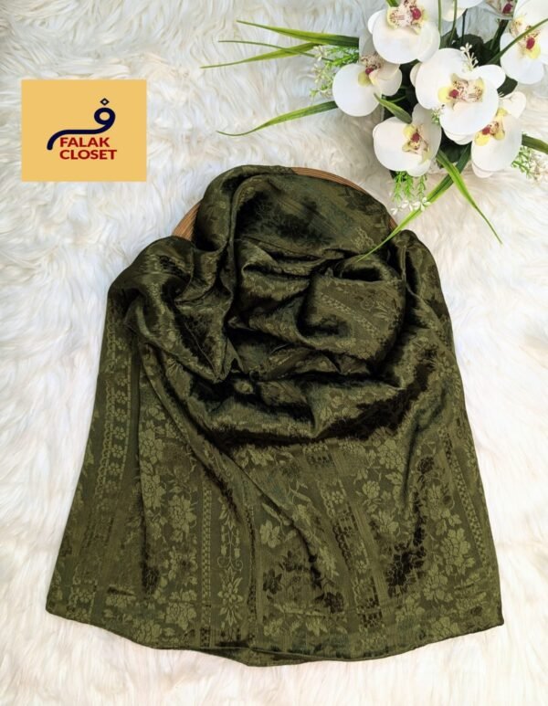 Cobalt Silk Hijab
