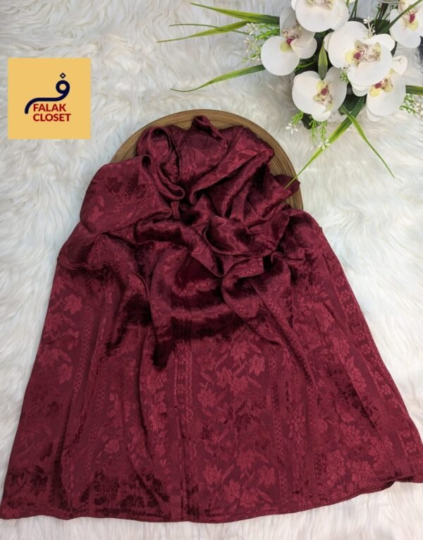 Cobalt Silk Hijab