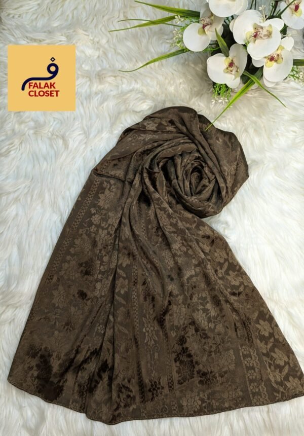 Cobalt Silk Hijab