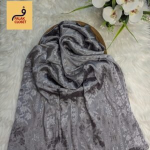 Cobalt Silk Hijab