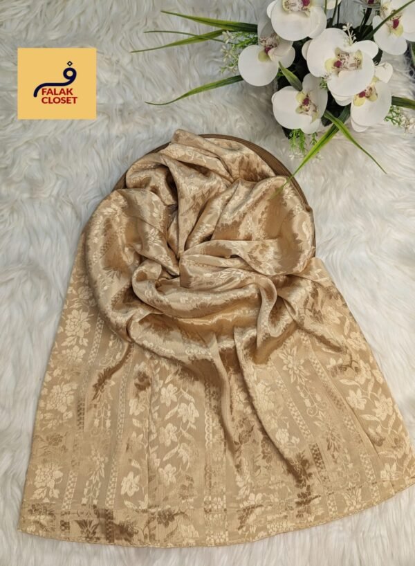 Cobalt Silk Hijab