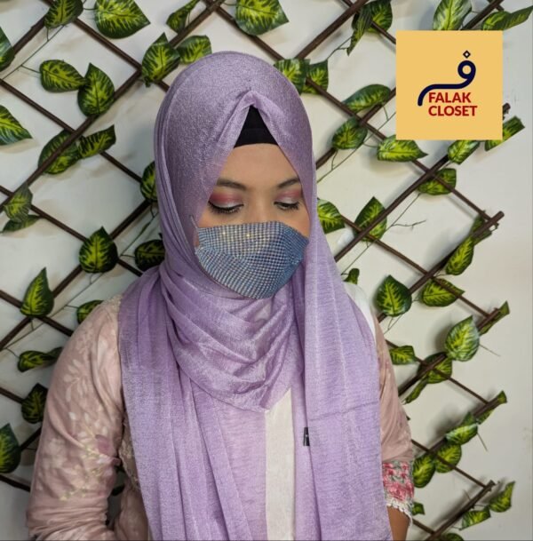 Malaysian Premium Shimmery Jersey Hijab  Material