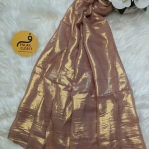 Muslin Silk Shimmary Stone Work Hijab