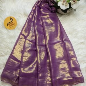 Muslin Silk Shimmary Stone Work Hijab