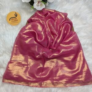 Muslin Silk Shimmary Stone Work Hijab