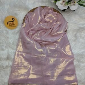 Muslin Silk Shimmary Stone Work Hijab