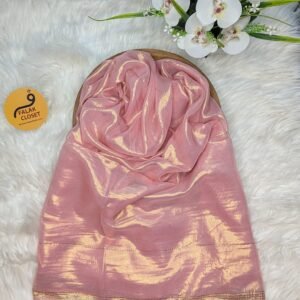 Muslin Silk Shimmary Stone Work Hijab